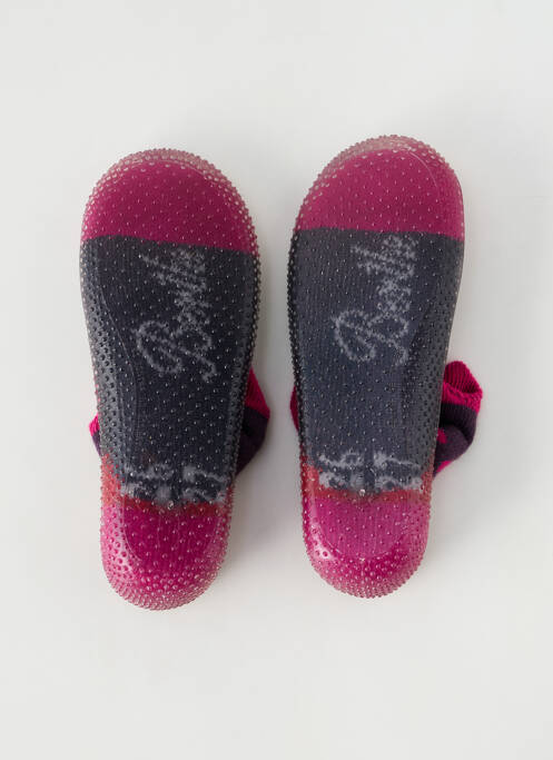 Chaussons/Pantoufles rose BERTHE AUX GRANDS PIEDS fille