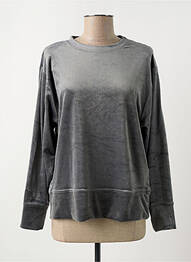Sweat-shirt stretch manches longues gris FILA femme