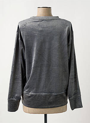 Sweat-shirt stretch manches longues gris FILA femme