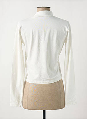T-shirt manches longues manches longues blanc FILA femme