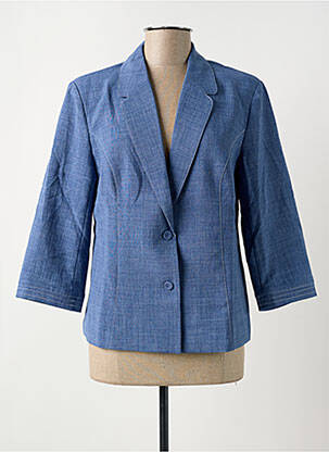 Blazer coupe cintrée bleu DAMART femme