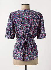 Top bleu LA FEE MARABOUTEE pour femme seconde vue