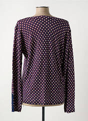 T-shirt bleu DEVERNOIS pour femme seconde vue