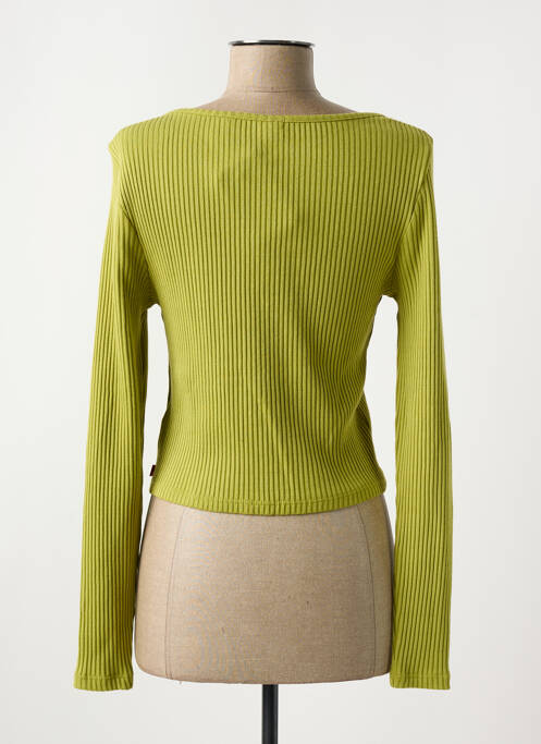 Gilet manches longues vert LEVIS pour femme