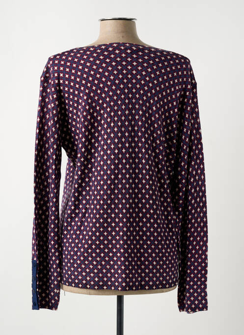 T-shirt bleu DEVERNOIS pour femme