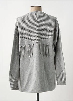 Gilet manches longues manches longues gris D.SPORT femme
