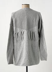 Gilet manches longues gris D.SPORT pour femme seconde vue