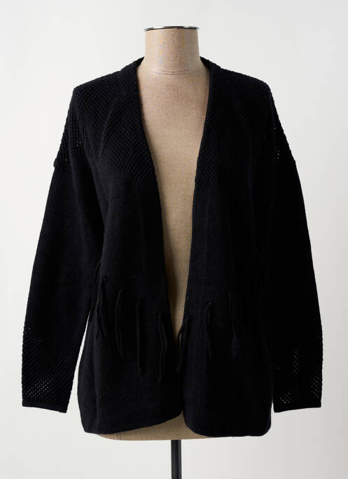 Gilet manches longues noir D.SPORT pour femme