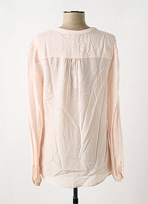Tunique manches longues col v rose TOMMY HILFIGER femme