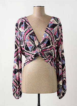 Blouse manches longues manches longues rose PEPE JEANS femme