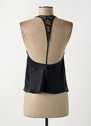 Top/caraco tissage satiné noir CHANTAL THOMASS femme