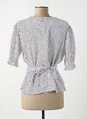 Gilet cache-cœur blanc TOMMY HILFIGER pour femme seconde vue