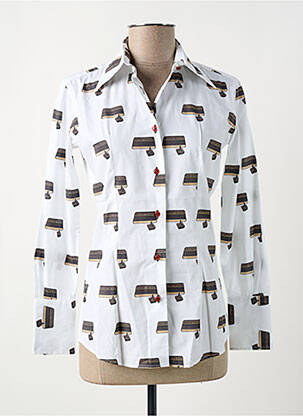 Chemisier blanc COTON DOUX pour femme