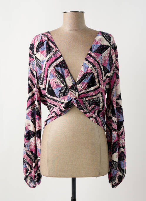 Blouse rose PEPE JEANS pour femme