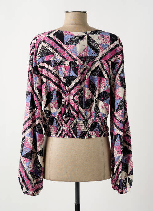 Blouse rose PEPE JEANS pour femme