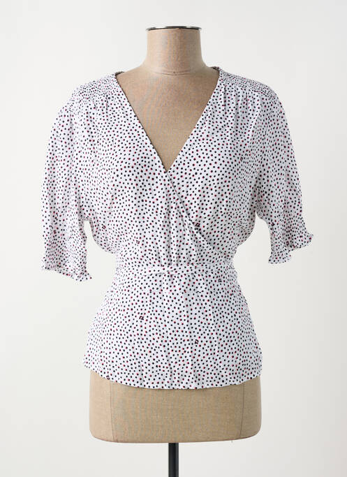 Gilet cache-cœur blanc TOMMY HILFIGER pour femme