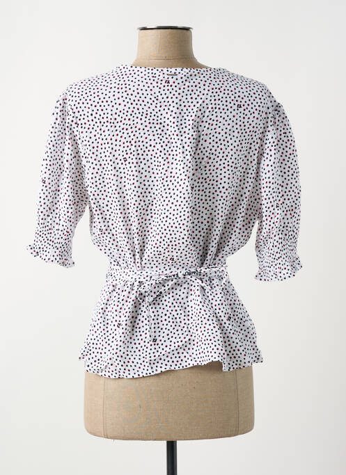 Gilet cache-cœur blanc TOMMY HILFIGER pour femme