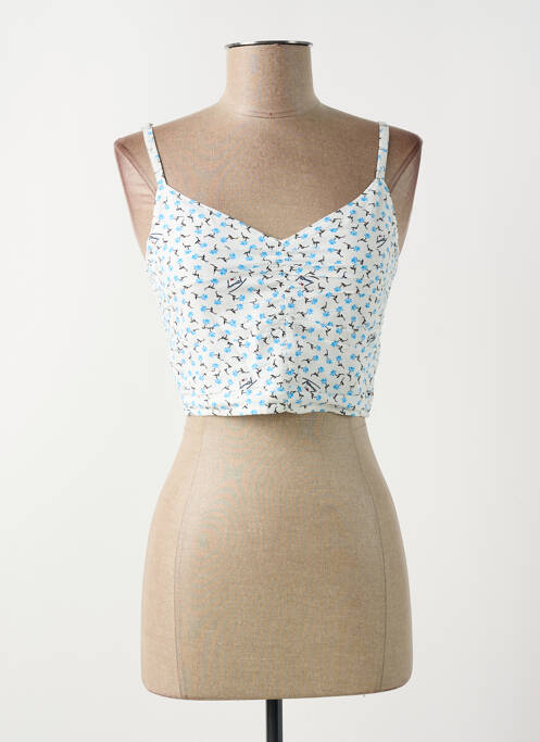 Top bleu TOMMY HILFIGER pour femme