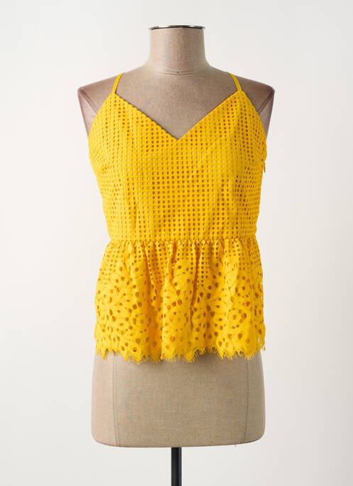 Top jaune TOMMY HILFIGER pour femme