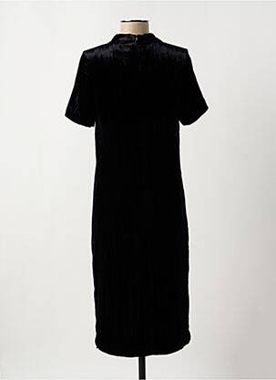 Robe mi-longue manches courtes manches courtes noir COMPTOIR DES COTONNIERS femme
