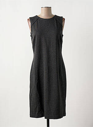 Robe mi-longue sans manche sans manche gris BROOKS BROTHERS femme