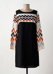 Robe mi-longue noir DEVERNOIS pour femme seconde vue