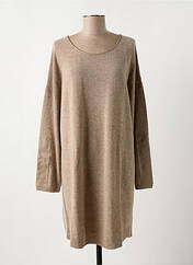 Robe pull beige DEVERNOIS pour femme seconde vue