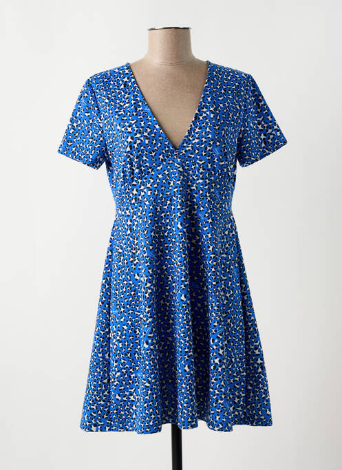 Robe courte bleu TOMMY HILFIGER pour femme