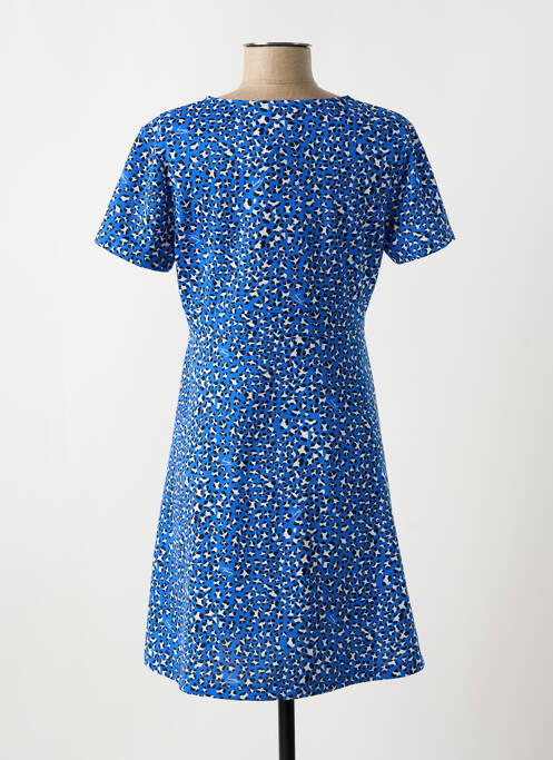 Robe courte bleu TOMMY HILFIGER pour femme