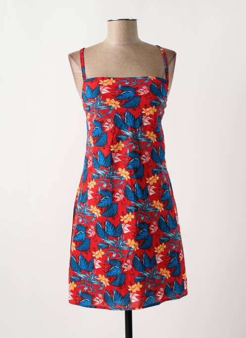 Robe courte rouge TOMMY HILFIGER pour femme