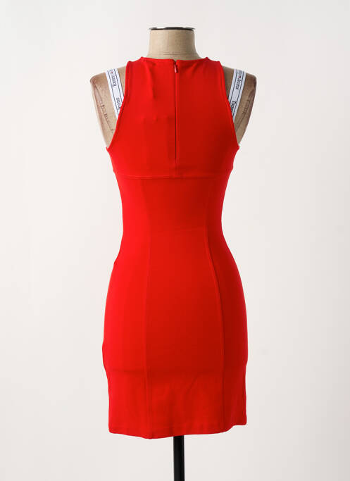 Robe courte rouge TOMMY HILFIGER pour femme
