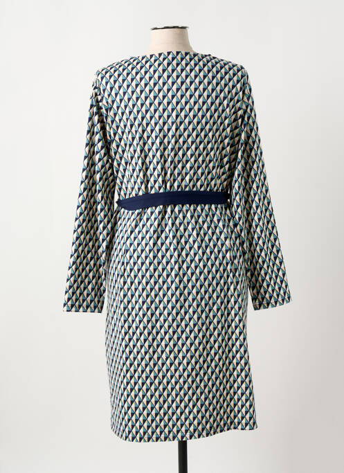 Robe mi-longue bleu DAMART pour femme