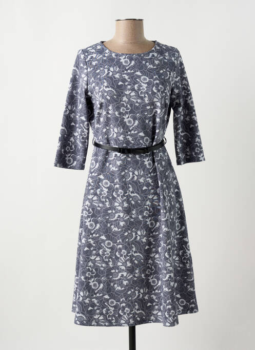 Robe mi-longue gris DAMART pour femme