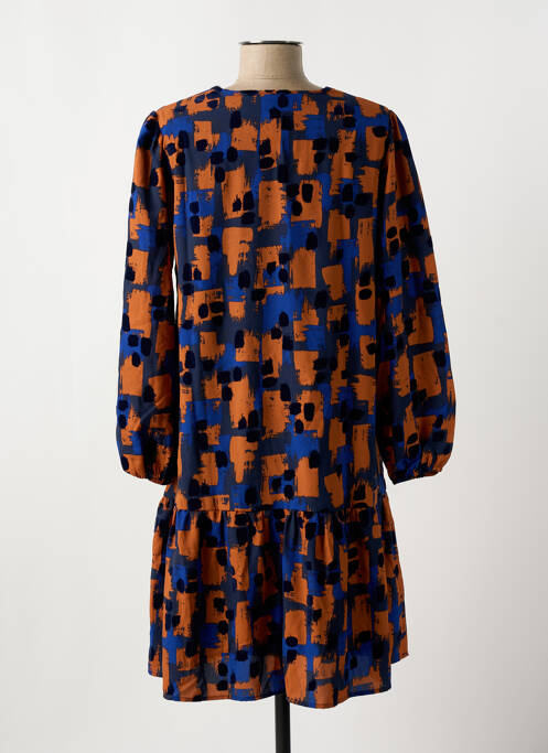 Robe mi-longue marron DAMART pour femme