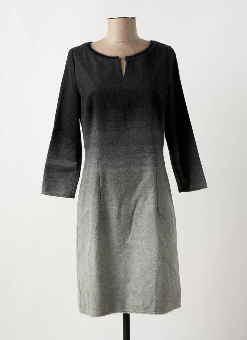 Robe mi-longue noir DEVERNOIS pour femme