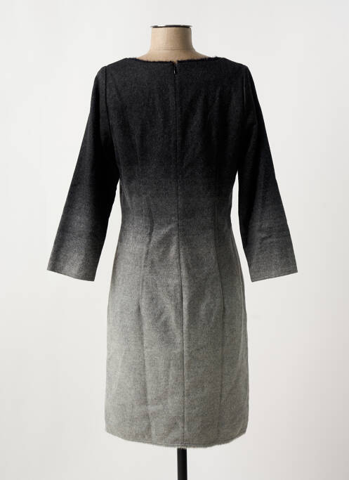 Robe mi-longue noir DEVERNOIS pour femme