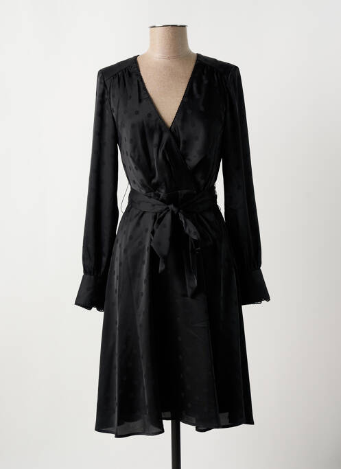 Robe mi-longue noir TOMMY HILFIGER pour femme