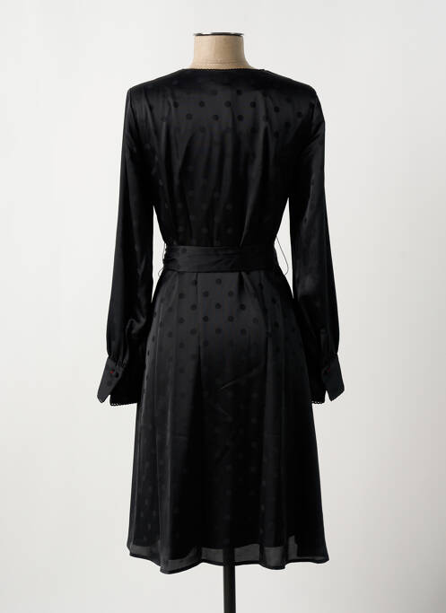 Robe mi-longue noir TOMMY HILFIGER pour femme