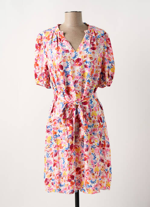 Robe mi-longue rose DAMART pour femme