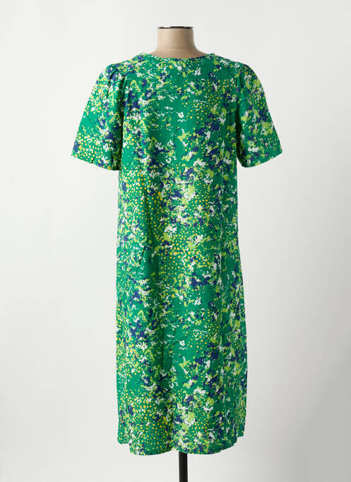 Robe mi-longue vert DAMART pour femme