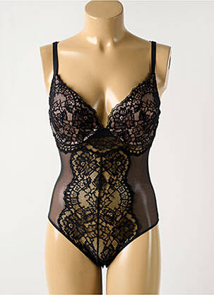 Body lingerie stretch noir WOLFORD femme