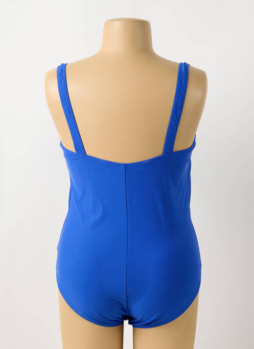Maillot de bain 1 pièce bleu DAMART pour femme