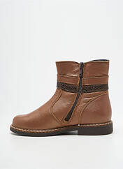 Bottines/Boots marron BOPY pour fille seconde vue