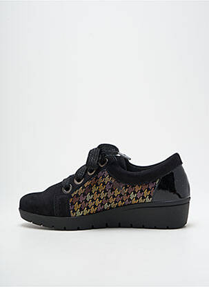 Chaussures de confort fermeture zip et lacets talon plat jusqu'à 3cm noir HIRICA femme