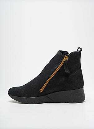 Bottines/boots bout rond talon de 4 à 6cm noir HIRICA femme