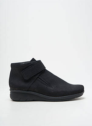 Bottines/boots bout rond talon plat jusqu'à 3cm noir HIRICA femme
