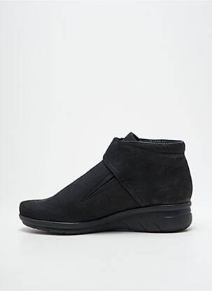 Bottines/boots bout rond talon plat jusqu'à 3cm noir HIRICA femme