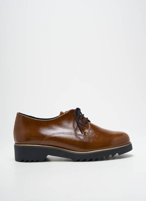 Derbies marron HIRICA pour femme