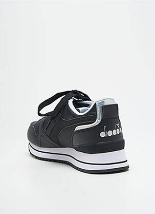 Baskets bout rond talon plat jusqu'à 3cm noir DIADORA femme
