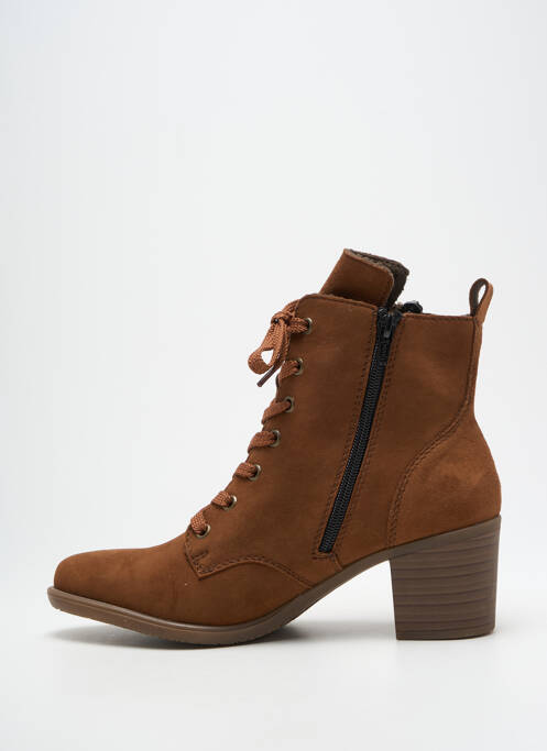 Bottines/Boots marron RIEKER pour femme